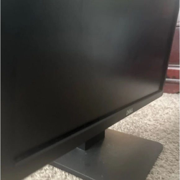 Dell Black Flat-Screen Monitor - Picture 7 of 8